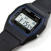 Casio Серия YOUTH Серия-Силиконовые Маленькие Квадратные Водонепроницаемые Кварцевый Механизм Ремешок из Смолы Японские и Корейские Часы 38.733.4 мм Мужские's F-84W-1