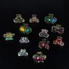Random Color Fashion Gifts Jewelry Resin Hairpins Mini Hair Clip Claw Barrette Butterfly Crown
