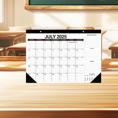 Настольный календарь 2025-2026, Календарь для класса 18 месяцев Подарок на новоселье Подвесной планер для