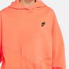 Nike Sweatshirts Women's Orange Hooded Moderate DQ5534-842