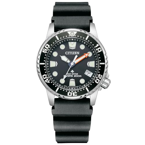 [CITIZEN] PROMASTER EO2020-08E Eco-Drive Дайверские 200м Водонепроницаемые Черные