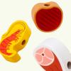 Wooden Pretend Play Kitchen Toys Simulation Food Kids Pretend Cooking Toy  Toddlers Boys Girls
