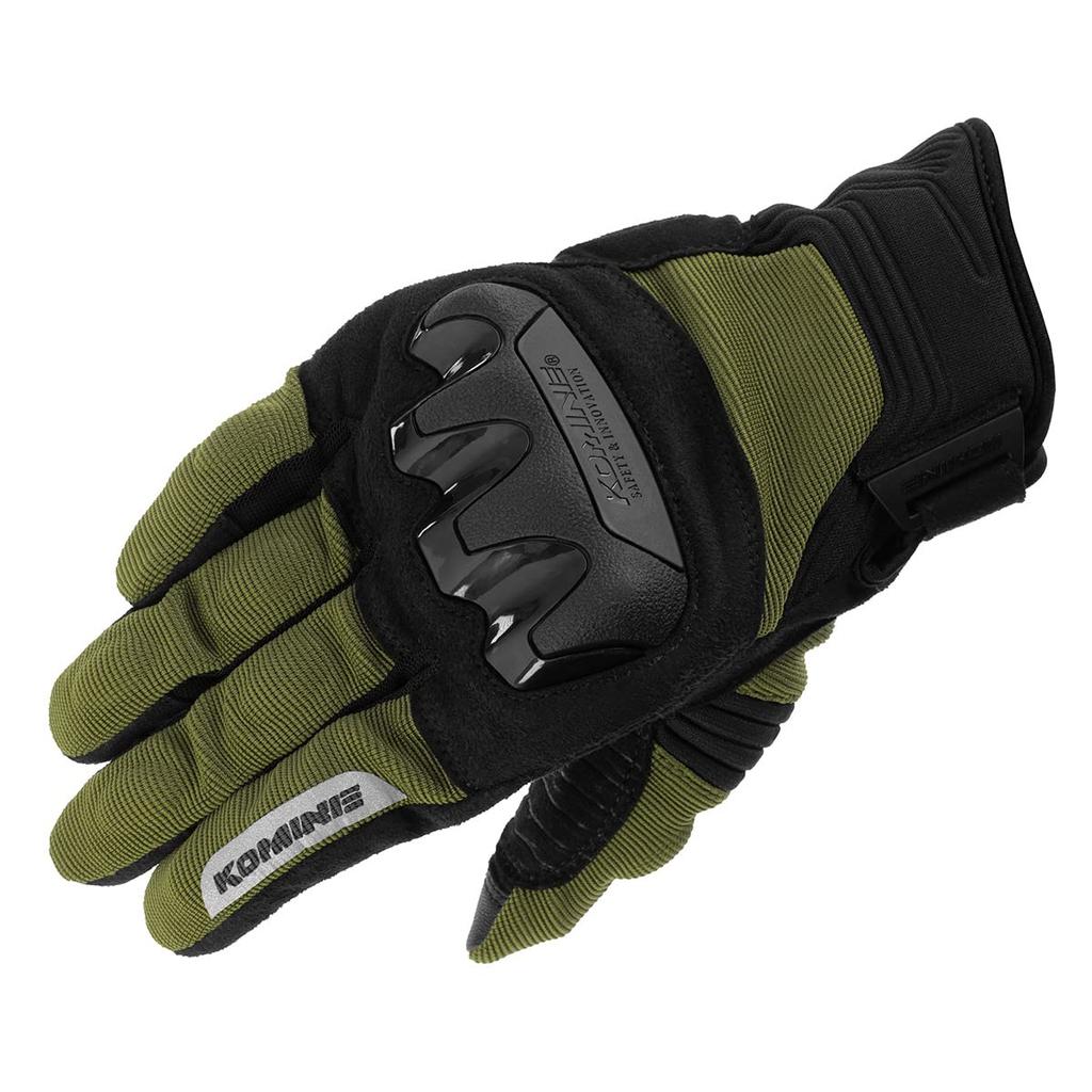 Komine Olive S GK-2203 Protective Mesh Gloves for Motorcycles