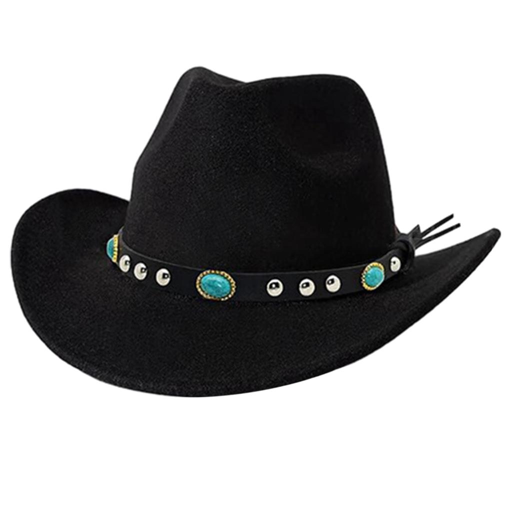 Cowboy Hat Western Country Cowboy Hats for Women Men Adult Cowboy Cowgirl Theme Party