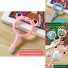 Kids Plastic Handheld Magnifier With Bright Colors For Preschool Science And Toy Exploration