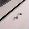 Best Hot Clear Rose Quartz Amethyst Cabinet Door Handle for Festive Decorations and Healing