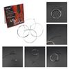 Viola Strings Set Nickel-Plated Balls Stainless Steel Core Wound Medium Tension Suitable for Practice Stage Performances