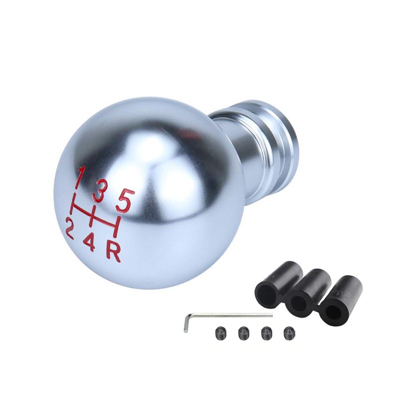 5-ступенчатая ручка переключения передач автомобиля Алюминиевый автомобильный джойстик торсионная головка Для механической коробки передач Алюминиевый сплав Авто M8 M10 M12 Универсальный