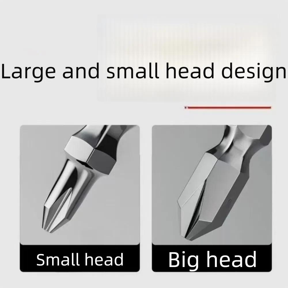 Ударопрочные магнитные биты для отверток из цинкового сплава PH2 с головкой из цинкового сплава электрические отвертки