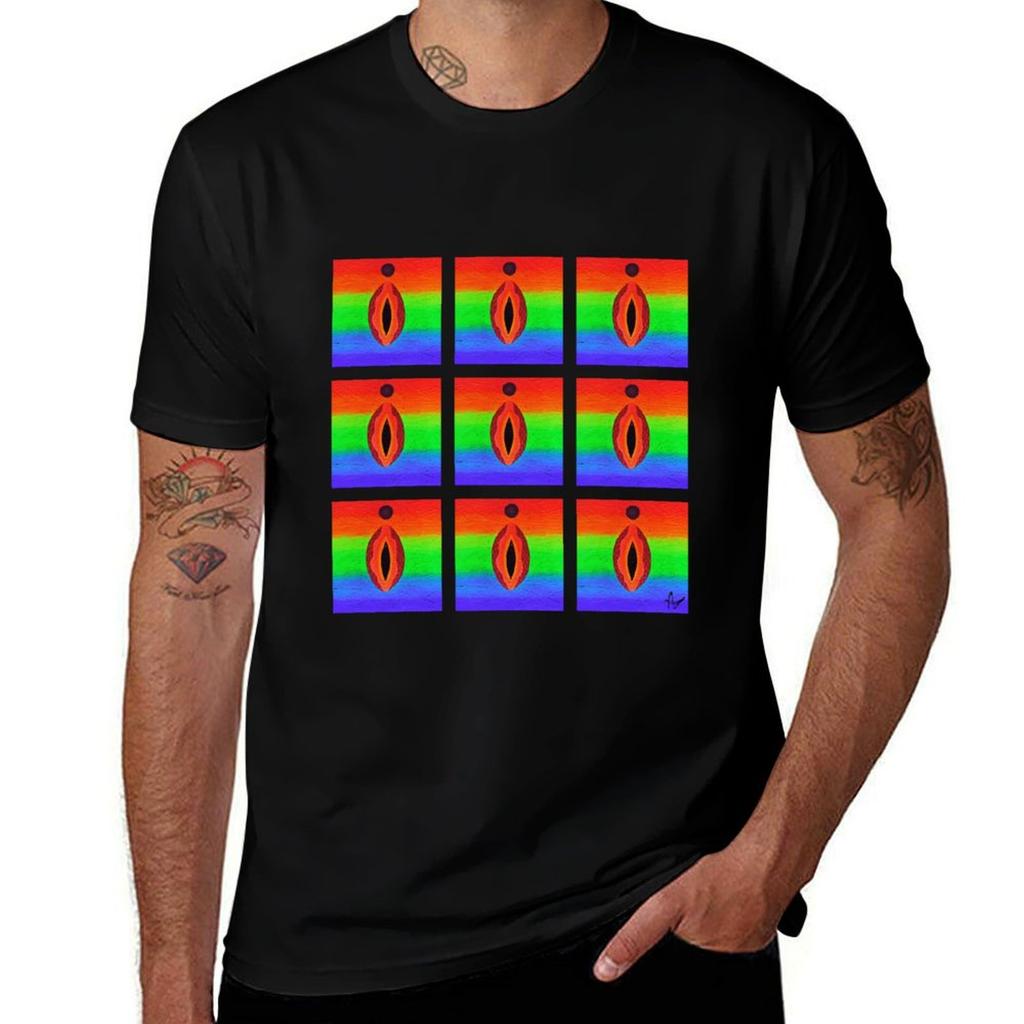 Neon Vulva Energy TShirt Cotton T Shirt Pack TShirt