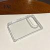Shock Absorbing Phone Case Clear for iPhone-Duo, Shockproof Folding Cellphone Mobile Protector Protective Cover, Perfect Fit Shell Scratch Resistant