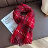 Cashmere Warm Scarf for Women Luxury Brand Design Winter Men Shawl Wrap  Plaid Female Tassel Blankets Poncho Echarpe Stole