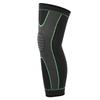 1PCS Black Green Knitting Warm Lengthen Elastic Sports Knee Pad Guard Leg Sleeve KneepadL