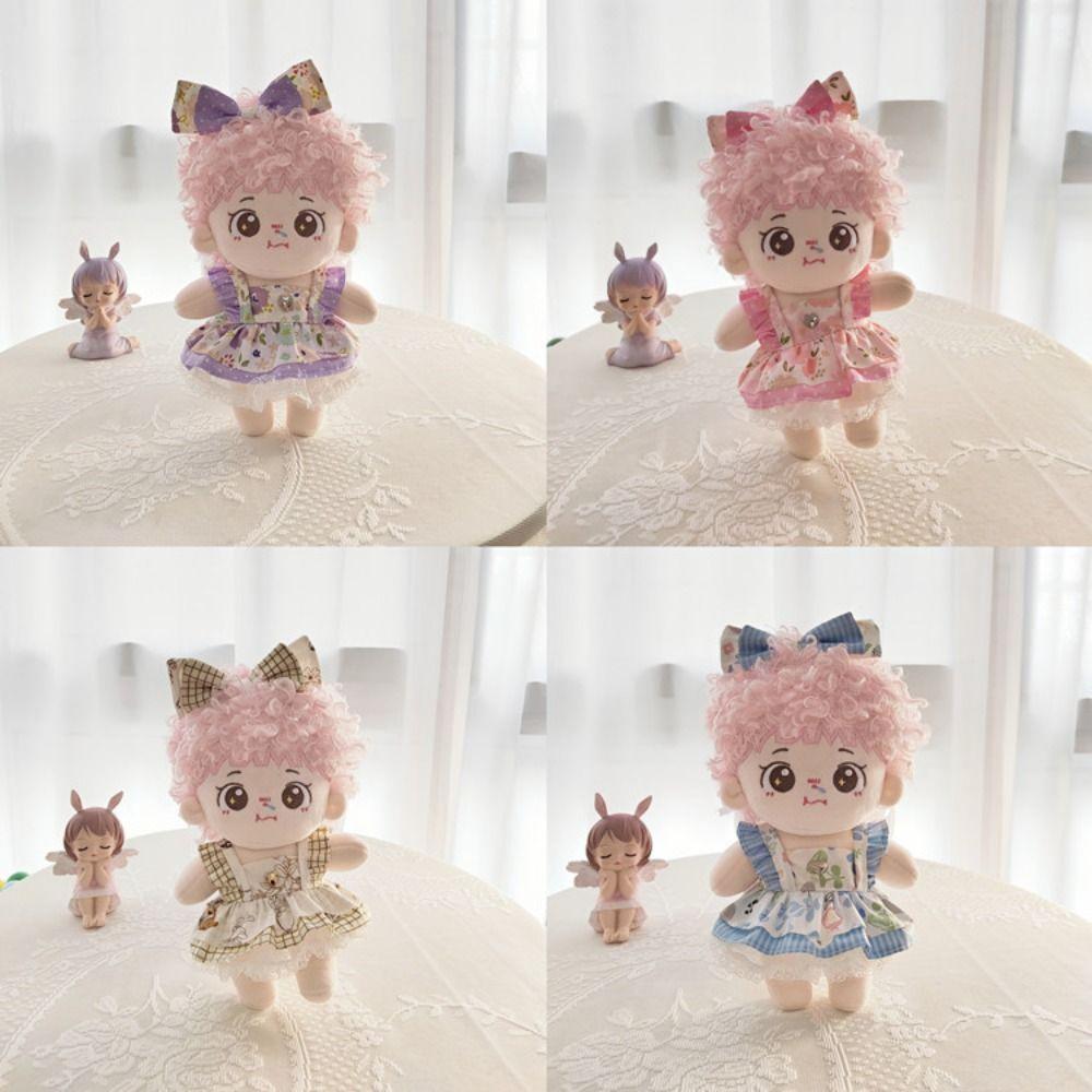Милое кружевное платье для куклы, модная плюшевая одежда для кукол, для 20-сантиметровой хлопковой куклы/кукол-айдолов EXO