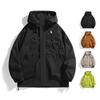 Men's New Autumn Jacket, Workwear, Loose Outdoor Windproof and Waterproof Jacket