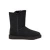 UGG Bailey Snaps Warm Durable Shock Absorbing Non-Slip Simple Comfortable Plush Mid-Calf Snow Boots Women Boots Black 1127151-BLK