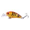 HENGJIA 1pcs Mini Laser Crankbait Fish Hook Trout Bass Pike Fishing Lure Wobbler Accessories