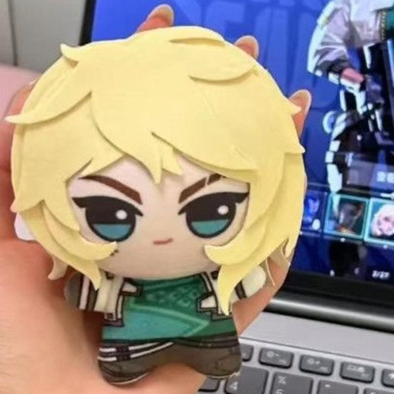 Новая игра Valorant Плюшевая Киберпанк Клоув Очаровательная Неон Исо Скай Рейна Гекко Вайпер Сейдж Джетт Омен Йору Плюшевая Игрушка 10см Кукла-Подвеска Подарок