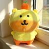 Плюшевая игрушка-медведь с самоиронией из коротковорсового материала для декора рюкзака