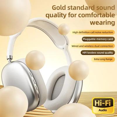 НОВЫЕ беспроводные Bluetooth-наушники P9 Pro Max Air с шумоподавлением, микрофонные накладки, спортивные игровые гарнитуры для телефонов и ПК