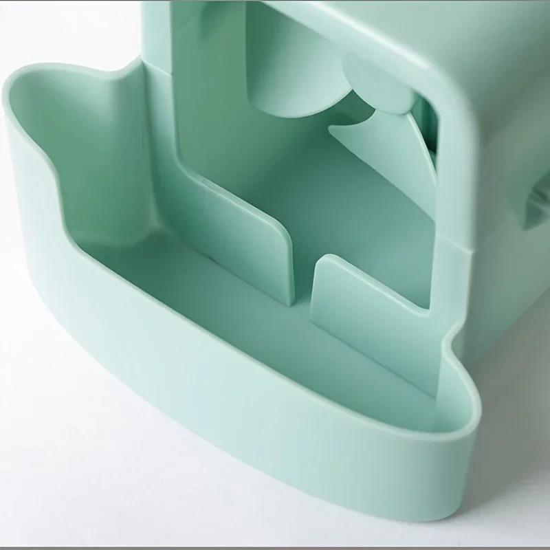 Electric Fan Cooling Storage Box Hanging Fan Cooling Tool with 4 Cup Household Cooling Box Fan Cooler Refrigeration Accessories