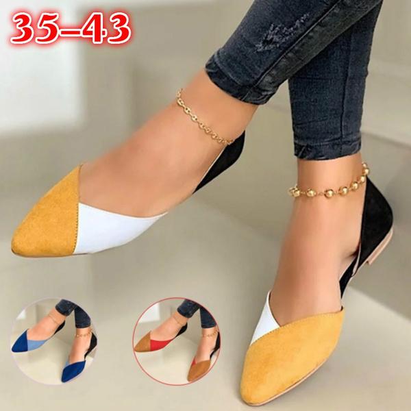 Летняя модная обувь с острым носком, женские повседневные туфли на плоской подошве в тон, пляжные сандалии
