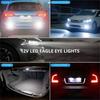 23mm Auto DRL 12V Car Led Eagle Eye Bulb DayTime Running Turn Signal Lights Backup Reversing Parking Lamps Waterproof Fog Silver