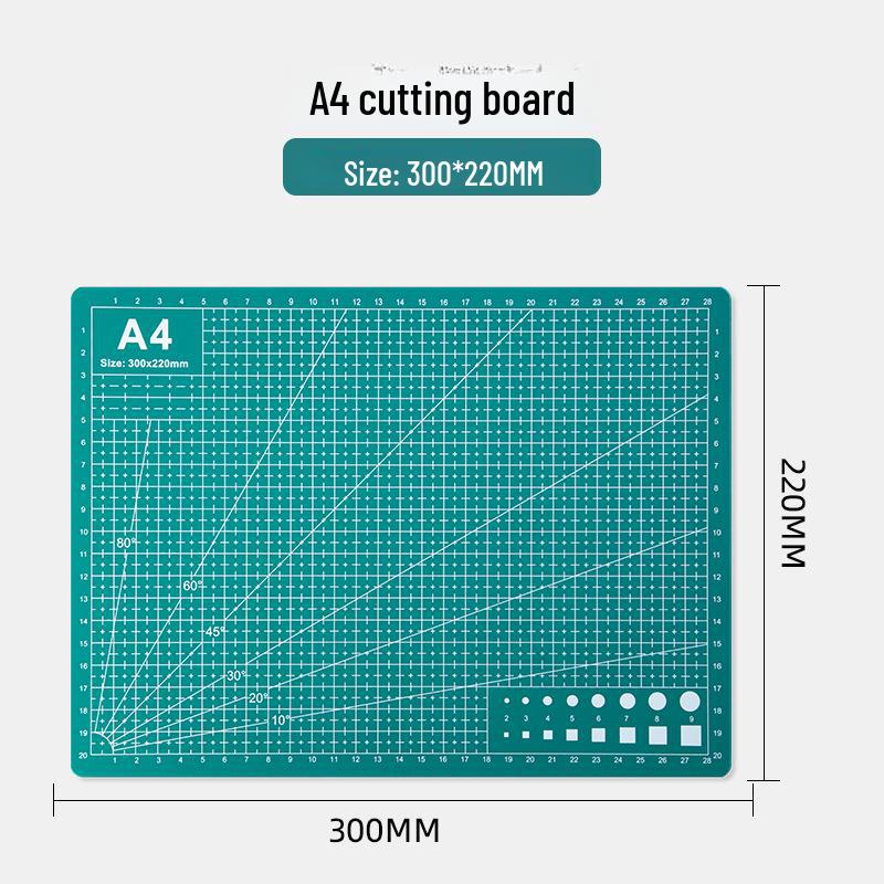 Двусторонний гравировальный блок для резки A3/A4 ручной работы – настольная доска с защитой от порезов для студентов и художественных моделей с масштабной версией