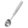 304 Stainless Steel Ice Cream Scoop Self-Dispensing Non Stick Watermelon Scoop Ergonomic Handle Durable Ball Digging Spoon