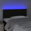VidaXL LED Headboard Bedroom Furniture Single Bed Accessory Headboard Interior Black 3121604