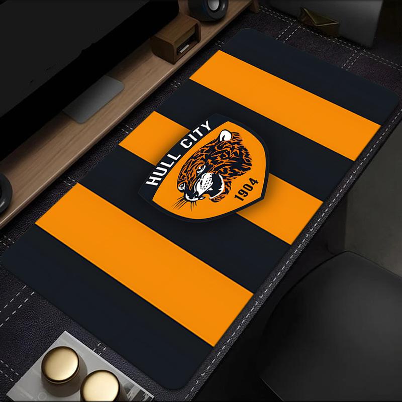 Hull City Fire Emblem Mouse Pad, Rubber Base, Mouse Pad for Gamers and Office Use, Gaming Desk , Easy To Clean Mat Christmas fan gifts