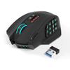 Gamspeed MMO Gaming Wireless Mouse Wireless Gaming 16000DPI 1000 Гц Частота опроса 5 уровней DPI Регулируемый 16 программируемый захват для ладони Эргономичный Chroma RGB