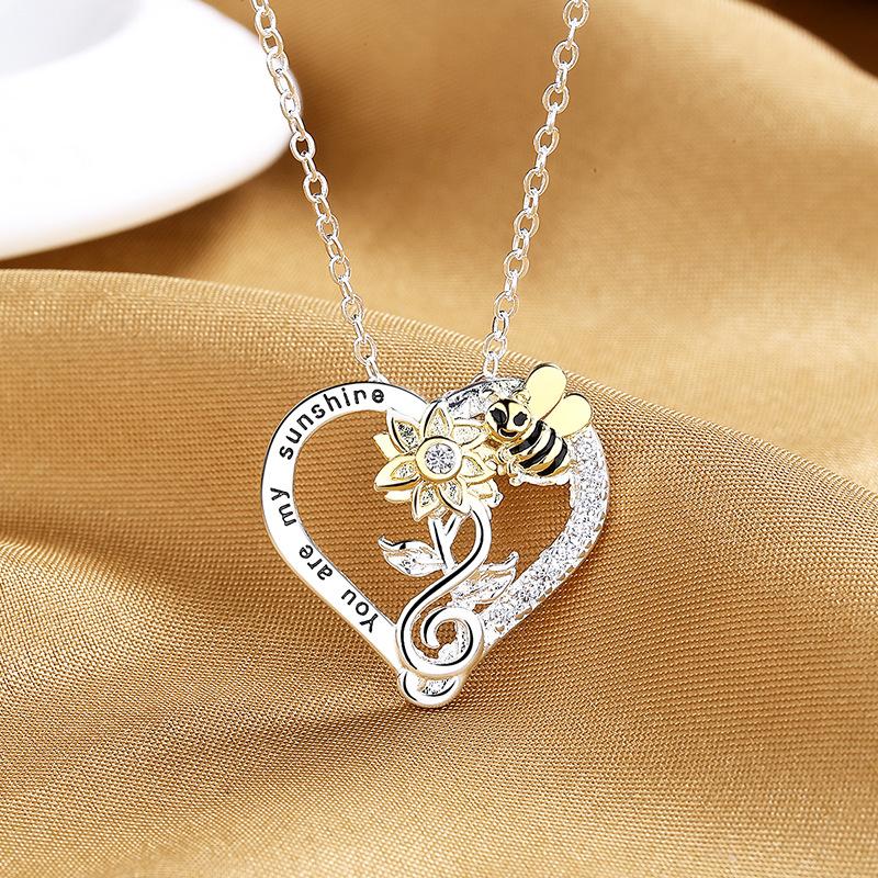 Lindon Women Necklace Pendant Copper Alloy Zircon Fashion Gift