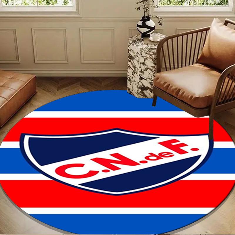 Montevideo Shield Emblem Round mat, Anti-slip Circle Carpet Chair rug For livingroom,Bedroom, doormat home decor Gift Christmas Gifts