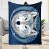 Gothic Style Blanket Soft & Cozy Perfect for Seaside Office Chair Couch for All Occasions Warmthful Decor Suitable for Gifting Relatives and Friends