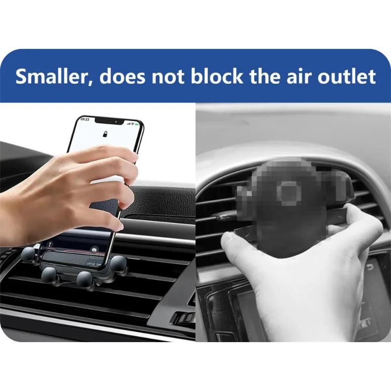 Gravity Car Phone Holder Air Vent Outlet Clip Universal Phone Mount For Car Support Telephone Mobile Phone Holder In Car New