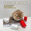 2 Pcs Cardboard Cutter for Cat Scratchers Kitten Shaped Cardboard Cutting Tool Handheld Cardboard Strip Tool for DIY Cat Scratching Board