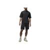 Jordan Wordmark Series Solid Color Crew Neck Casual Short Sleeve T-Shirt Men Tops Black FJ1970-045