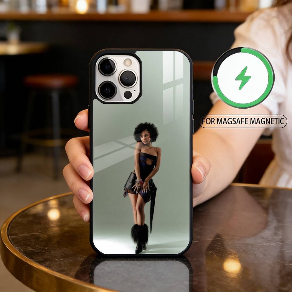 Singer T-Tyla-LA Magnetic For Magsafe Wireless Charging Phone Case For iPhone17,16,15,14,13,12,11 Plus,Pro Max