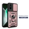 Чехол для Infinix GT 30 Pro Чехол-крышка для Infinix GT 30 Pro GT30PRO Магнитное кольцо-держатель Бронированный чехол для телефона Защитная задняя крышка со шторкой для камеры