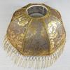 Beaded Tassel Lamp Shade Fabric E27 Lamp Cover Vintage Fringe Lamp Shades