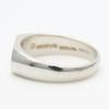 Used TIFFANY&Co. Ring signet heart EU#52 Sterling Silver 4.1g Silver El Saperetti