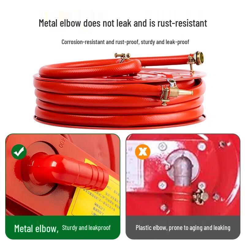 NaiDuo 30M Fire Hose Reel with 800x600 Fire Hydrant Box