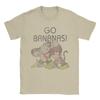 Футболка с графическим принтом Donkey Kong Go Bananas Летние футболки Хлопок Новинка Футболка для мужчин Короткий рукав Повседневные футболки