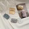 Plastic Contact Lenses Case with Tweezers New Transparent Contact Lens Box Women Travel Colored Contacts Storage Container Box