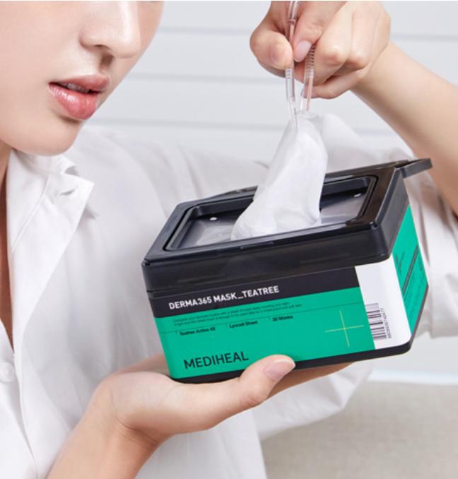 Mediheal Derma365 Mask Tea Tree 30 Sheets