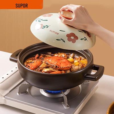Утолщенный керамический горшок для тушения SUPOR 3 л
