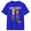 Beavis and ButtHead at Work T Shirt Summer  Popular T Shirts Men Cotton O Neck Plus Size Clothes Short Sleeve Street Style Tops