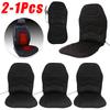 1/2Pcs 12V Heated Car Seat Cushion Cloth Car Seat Heater Winter Warmer Seat Heating Car Accessories Heating Pads Set Universal