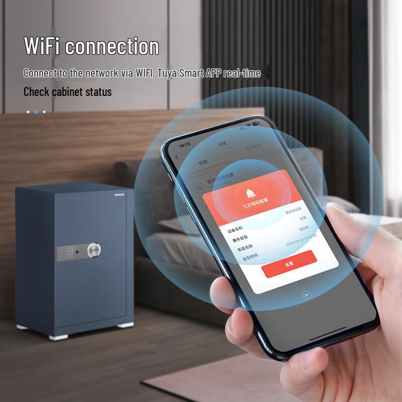 Philips SBX201 Smart Fingerprint Security Safe